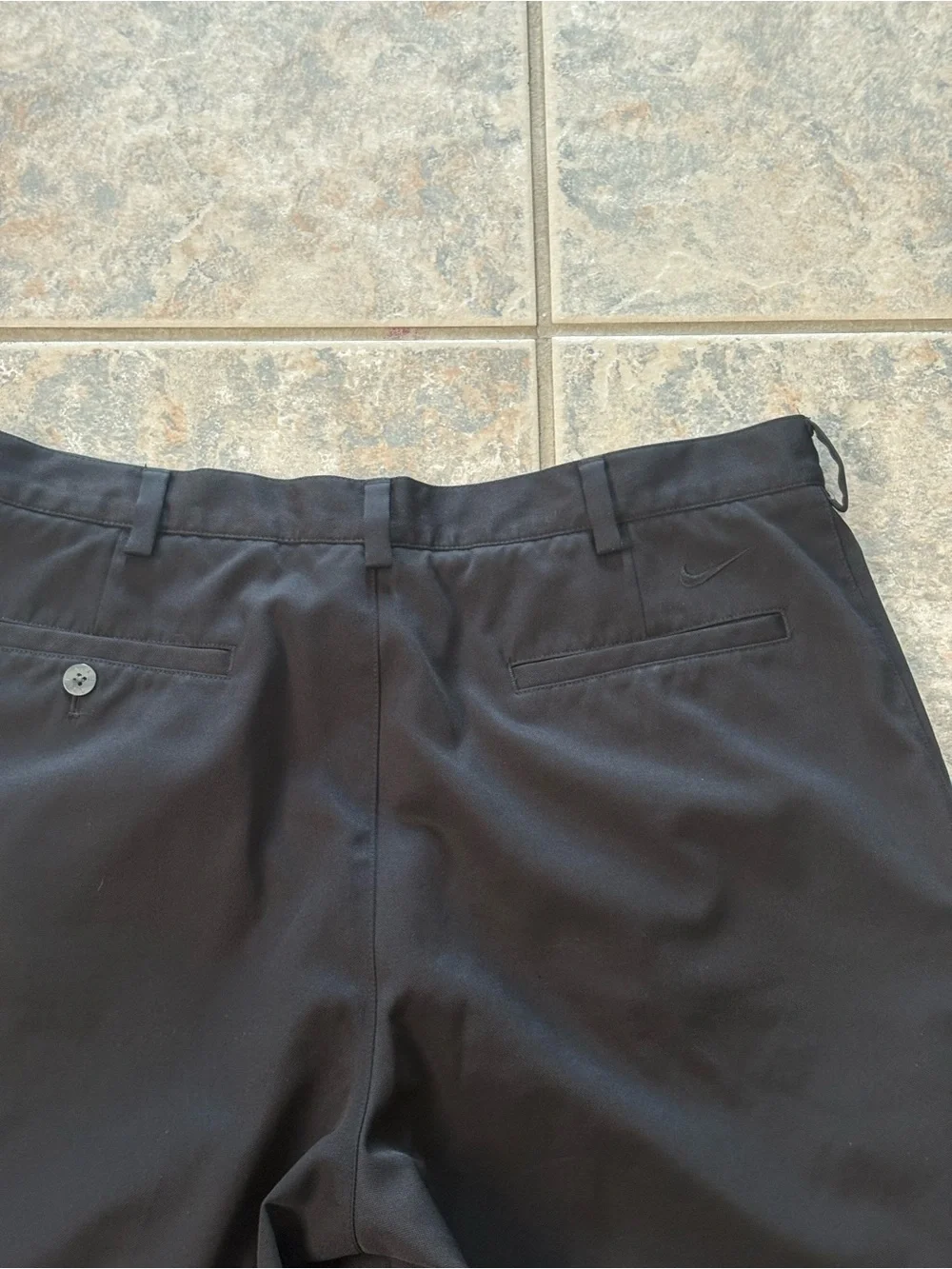 Y2K  NIKE GOLF PLEATED BAGGY SHORTS